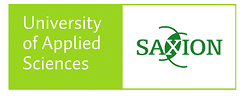 Logo Saxion University, Belanda - mitra FBE UII