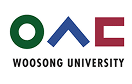 Logo Woosong University, Korea Selatan - mitra FBE UII